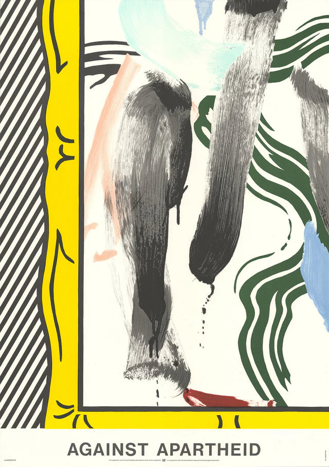 ROY LICHTENSTEIN Against Apartheid - For Sale | Dovehouse Contemporary
