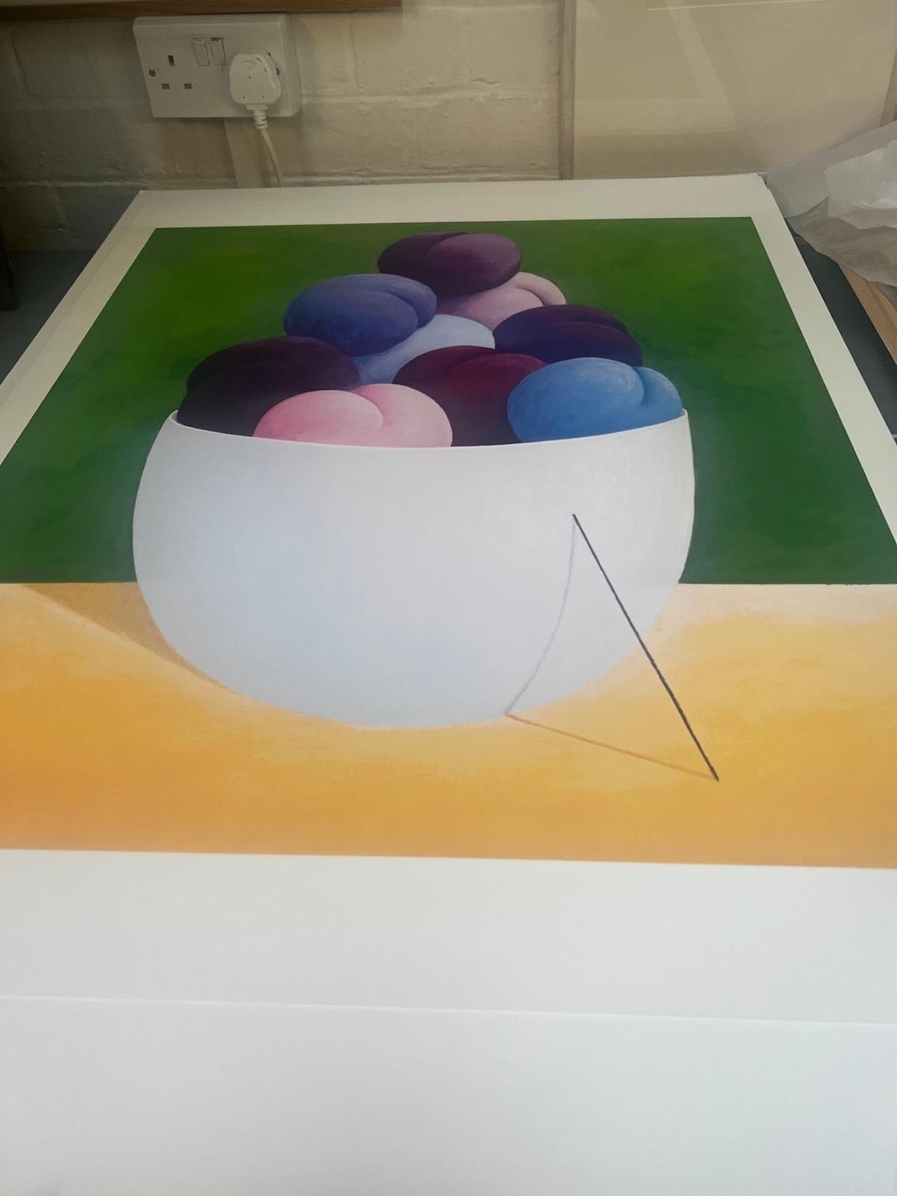 Purple Peaches - Dovehouse Contemporary