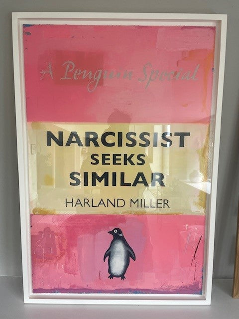 HARLAND MILLER Harland Miller, Narcissist Seeks Similar - small (2021) - For Sale | Dovehouse Contemporary
