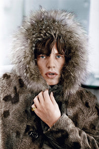 Terry O'Neill Mick Jagger 1964 Fur Parka Limited Edition Print