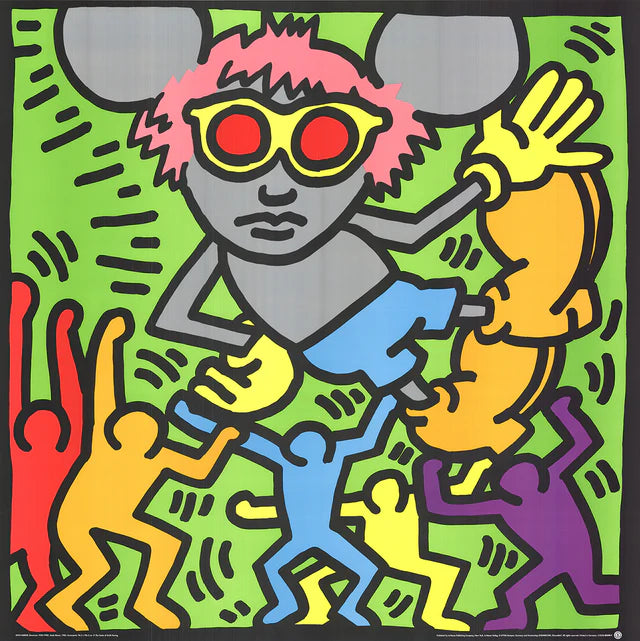 KEITH HARING Andy Mouse - For Sale | Dovehouse Contemporary