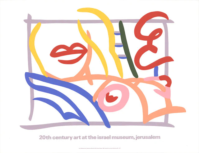 TOM WESSELMANN Bedroom Blonde with Green Drape - For Sale | Dovehouse Contemporary