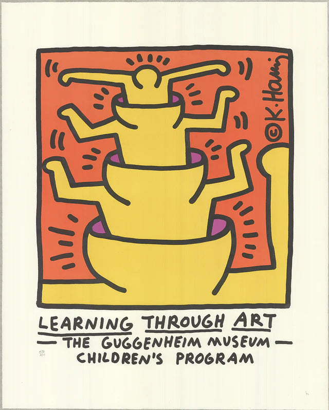 KEITH HARING Learning Through Art - For Sale | Dovehouse Contemporary