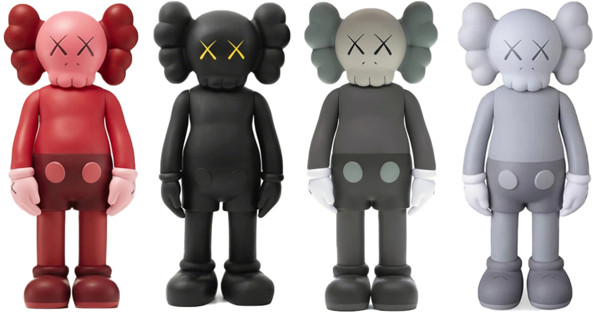 Companion Vinyl Figure set of 4 (Black/Blush/Brown/Grey) - My Store