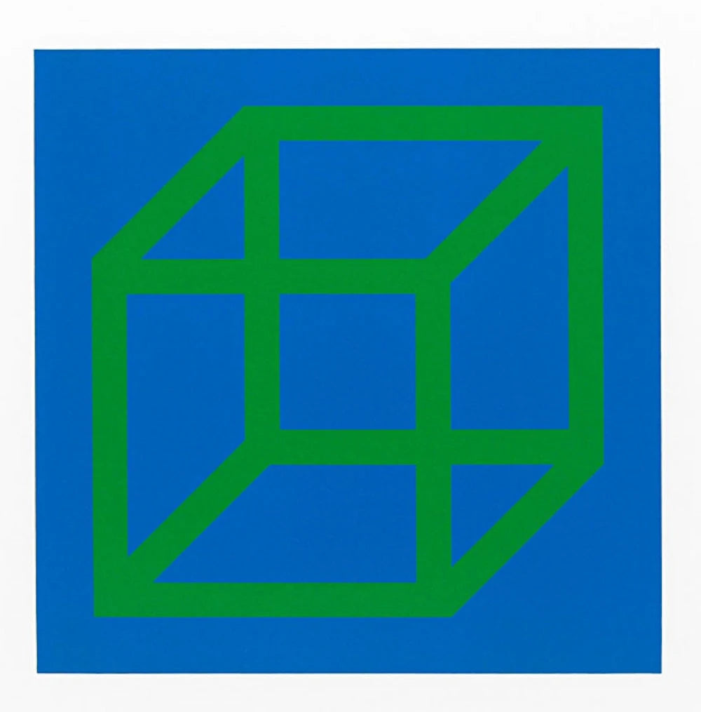 Cubes in Color on Color - Dovehouse Contemporary