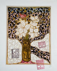 Flowers In Mouth Puller Pot