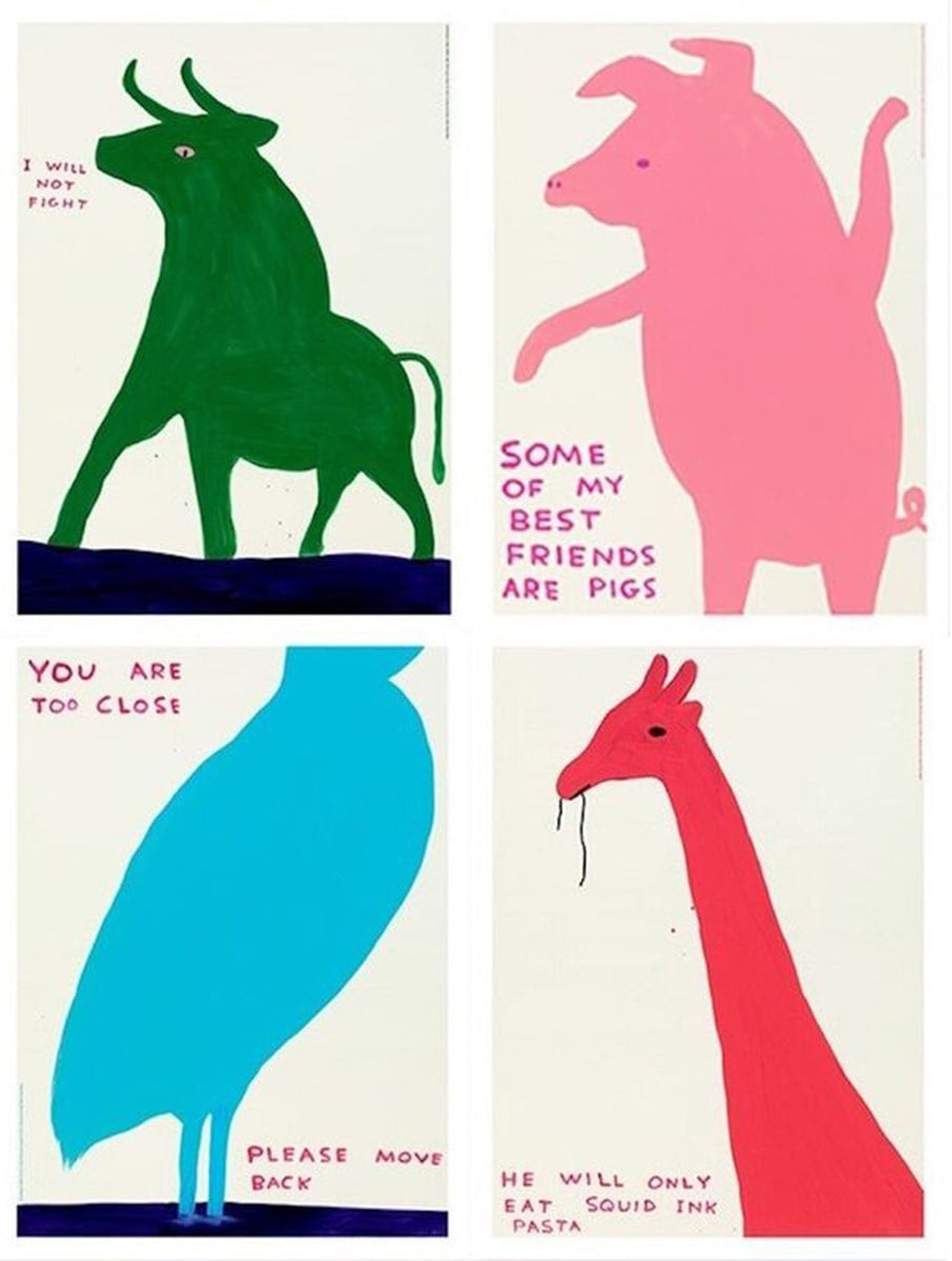 Animals series (Complete set of 4) - Dovehouse Contemporary
