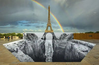 Trompe l'oeil, Les Falaises du Trocadéro, Paris, France, 2021 (21 Mai 2021, 20h03)