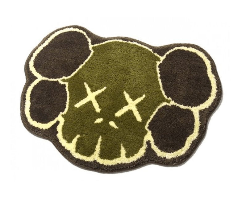 Gallery 1950 Original Fake Area Green rug - My Store
