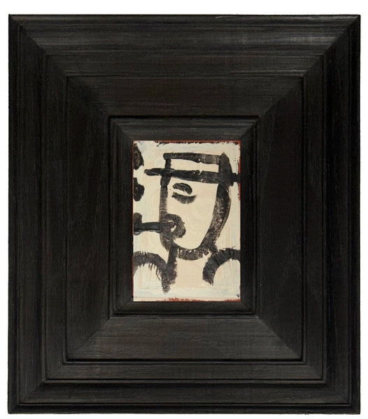Billy Childish, Untitled (self portrait), 1994, oil on board