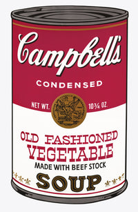 Campbell's Soup Can: Old Fashioned Vegetable