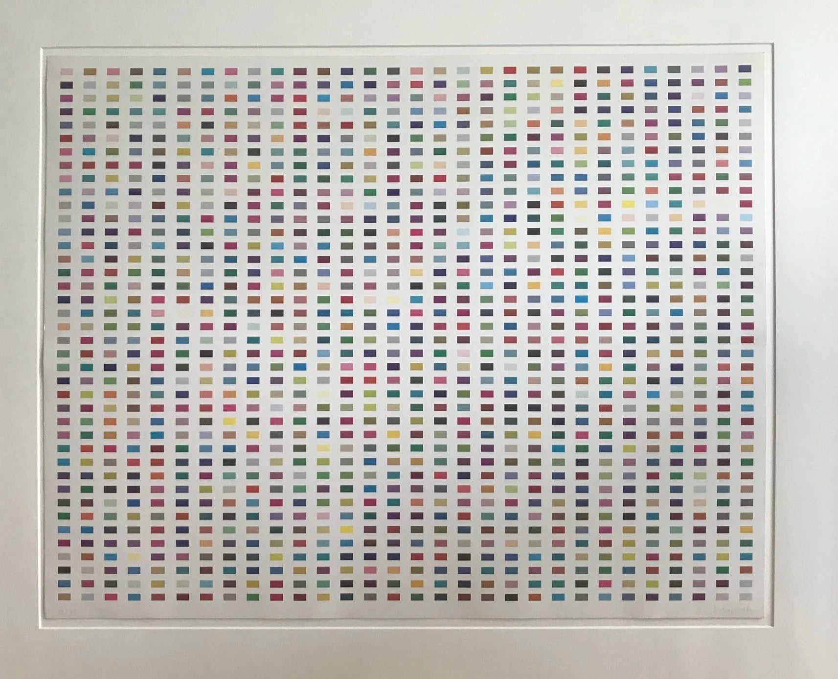 Gerhard Richter 1260 Colors 1974 Color Offset Print