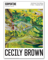 Cecily Brown Serpentine Gallery 2026 Original Exhibition Poster