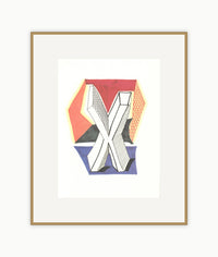 'X' from 'Hockney's Alphabet'