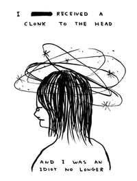 I received a clonk to the head