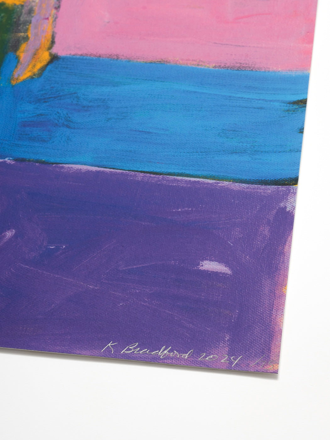 Katherine Bradford Person with Colors Print - For Sale | Dovehouse Contemporary