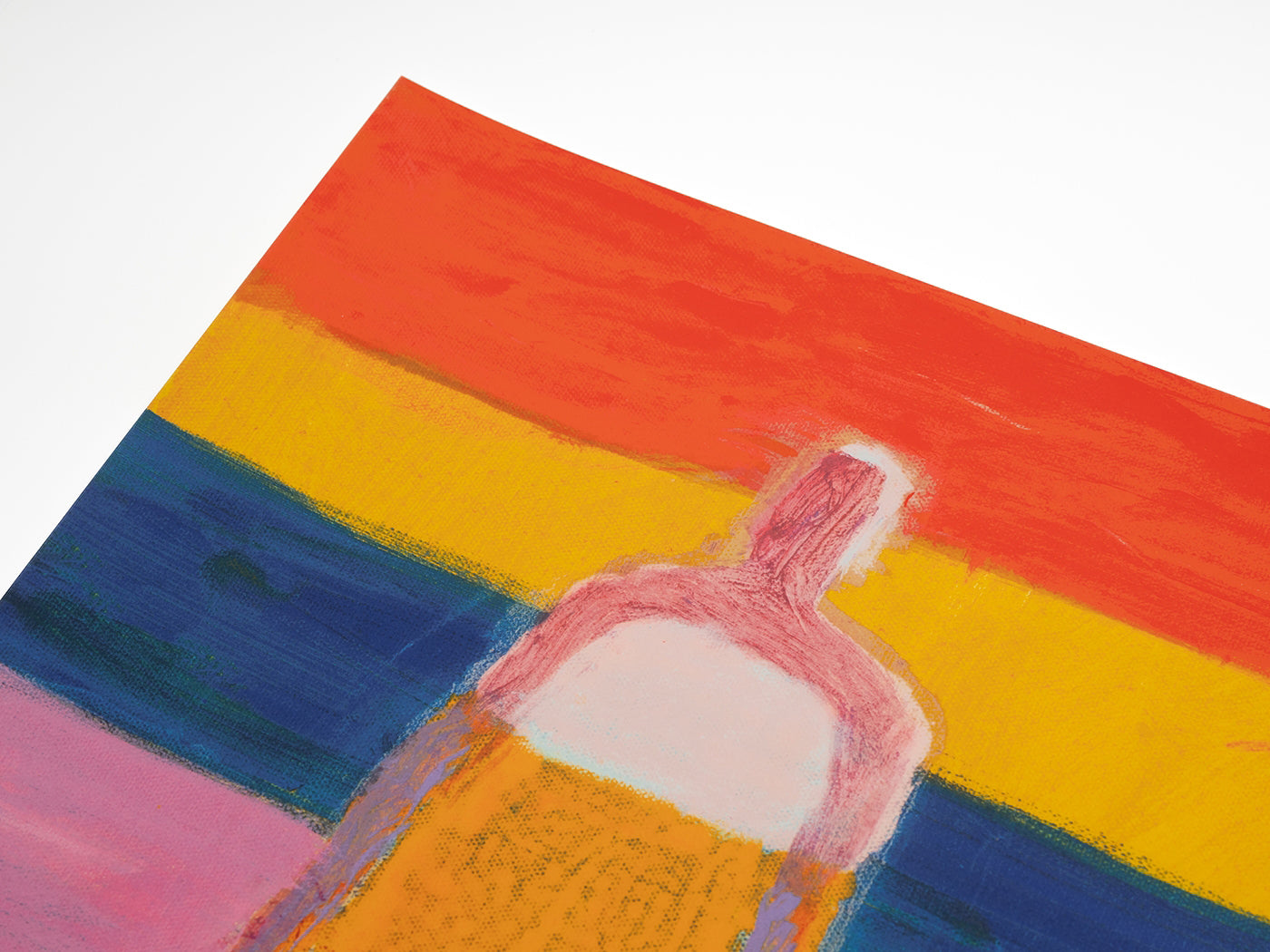 Katherine Bradford Person with Colors Print - For Sale | Dovehouse Contemporary