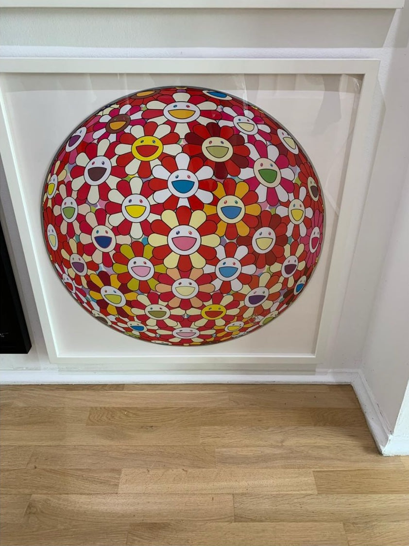 Koi Red Crane Crowned