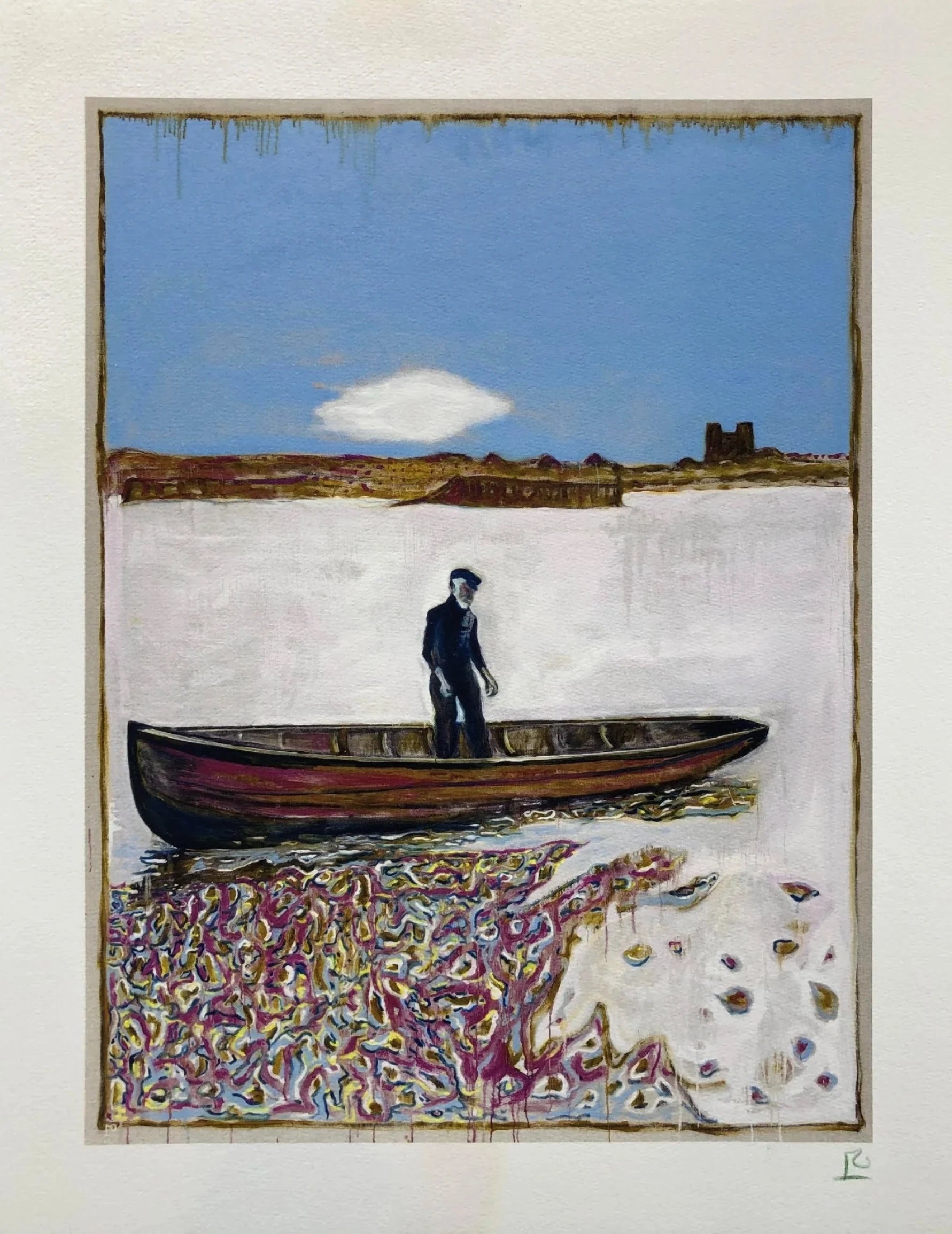Moonrise On River - Dovehouse Contemporary