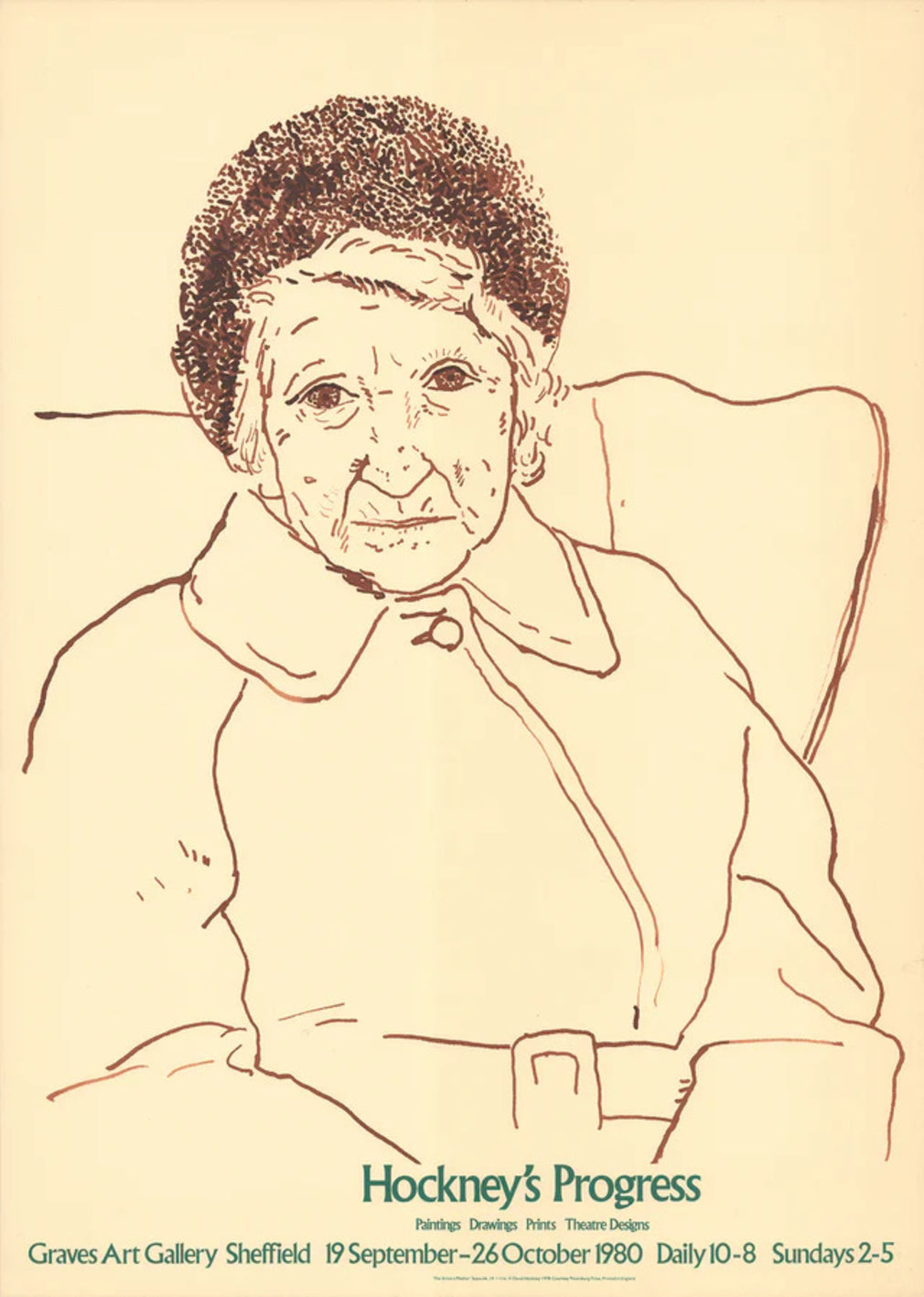 Hockney's Progress, Artist's Mother