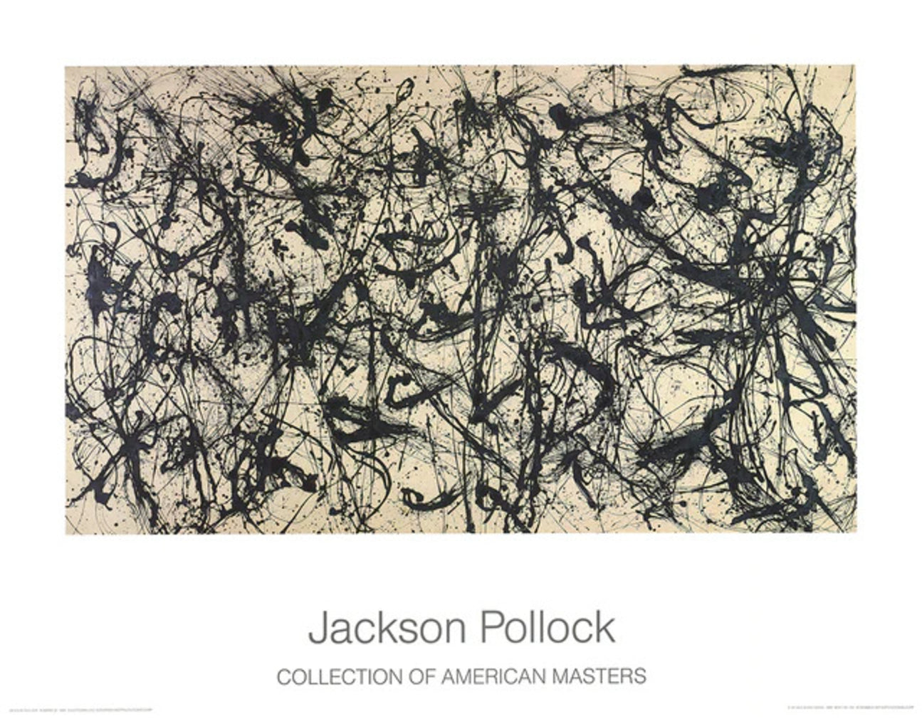 JACKSON POLLOCK Number 32 (1950) - For Sale | Dovehouse Contemporary