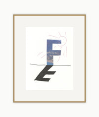 'F' from 'Hockney's Alphabet'