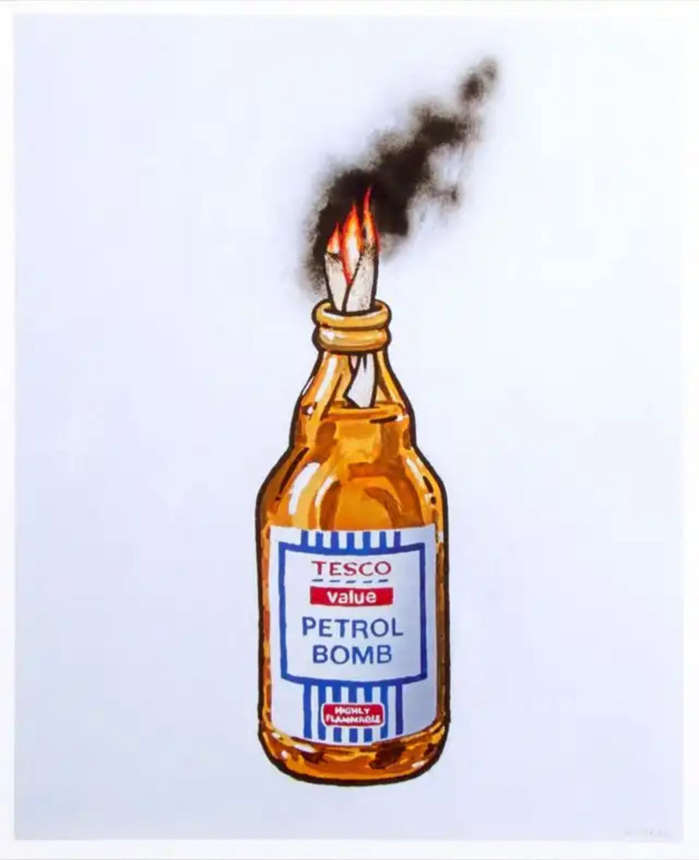 Tesco Bomb Poster