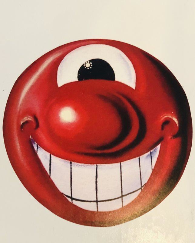 Red Smiley Face - My Store