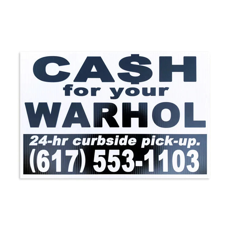 Cash For Your Warhol 6 - Dovehouse Contemporary
