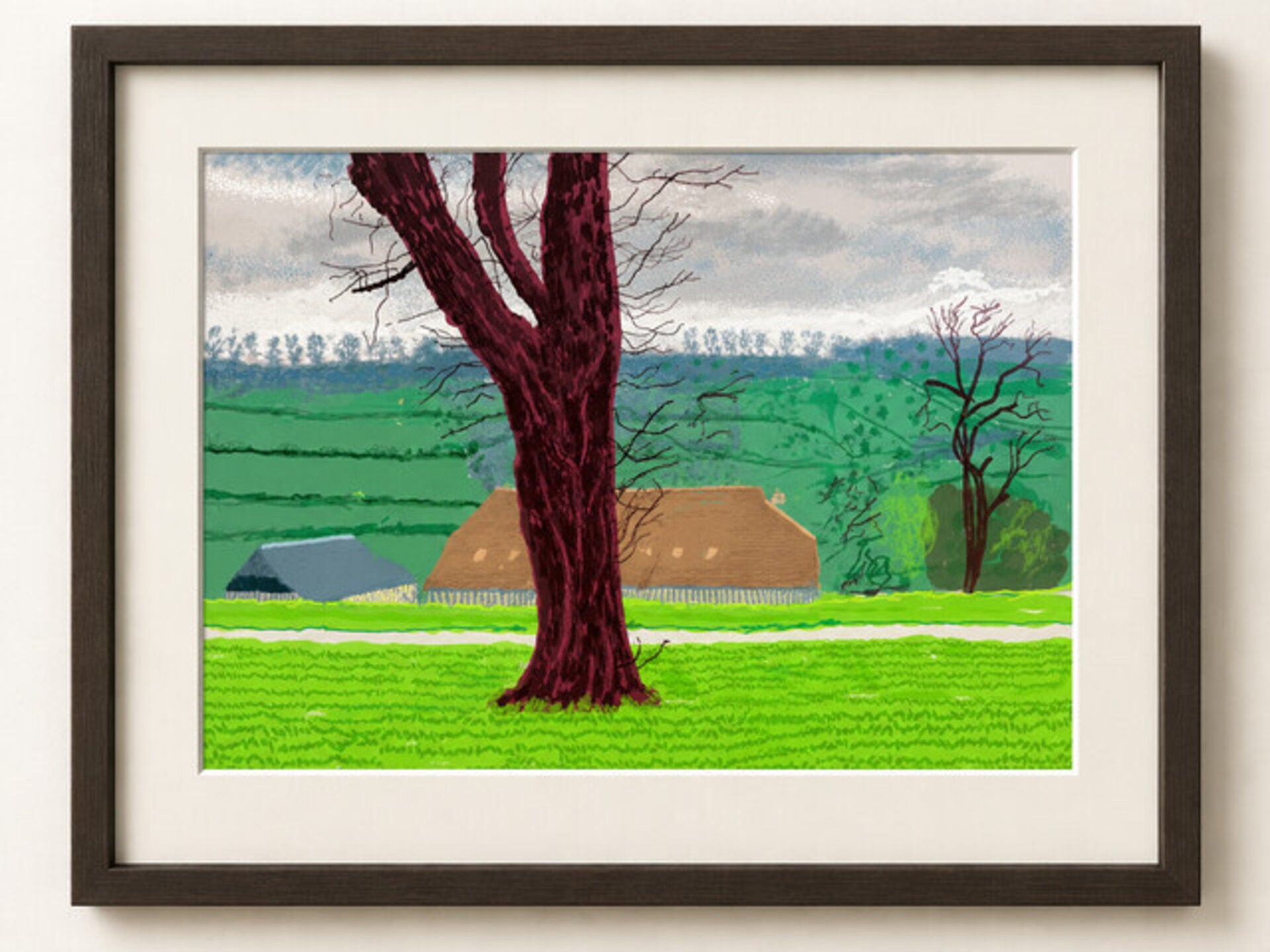 David Hockney Untitled (from 220) 2020 Limited Edition Print
