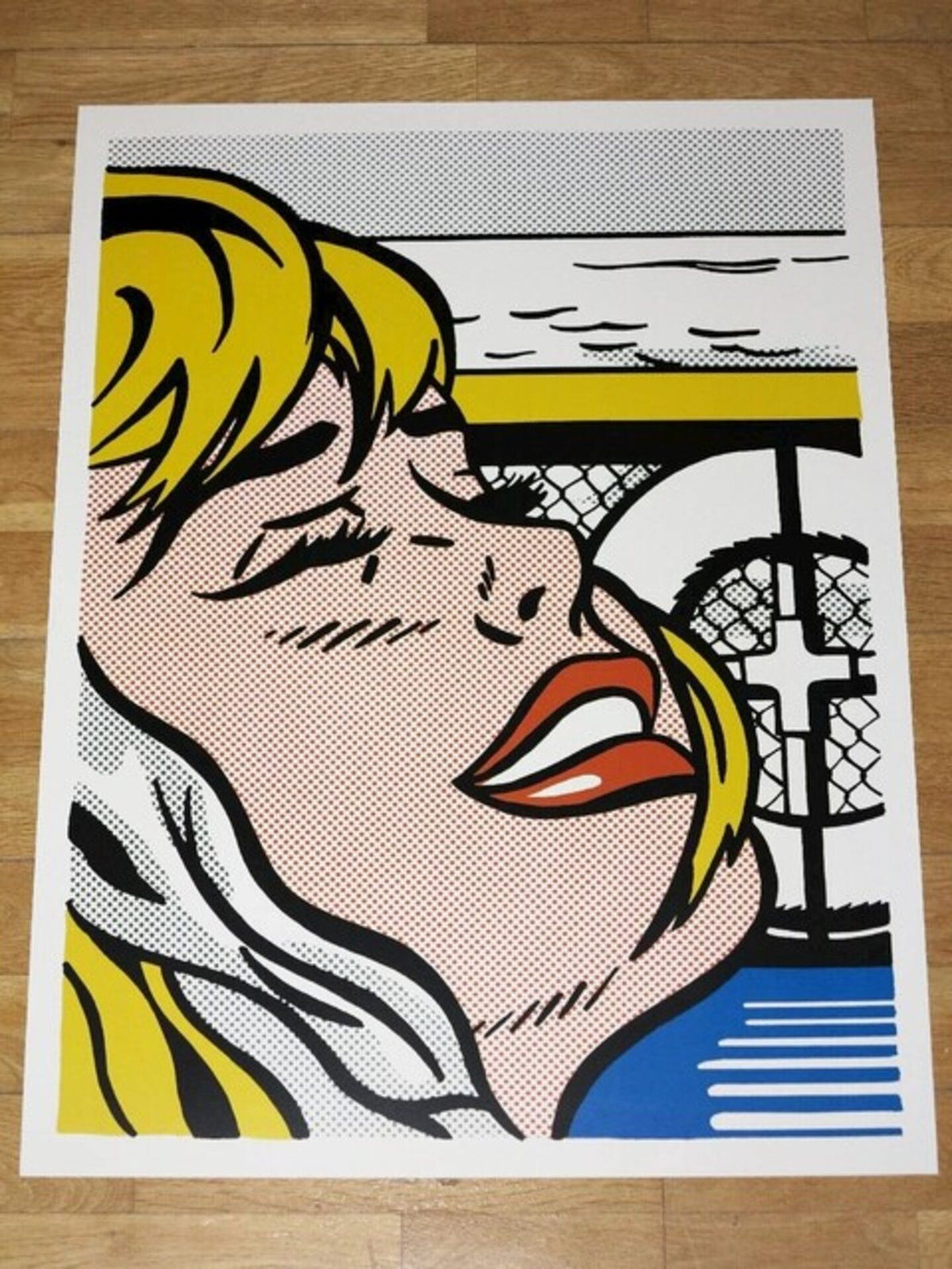 Roy Lichtenstein Shipboard Girl 1990s Poster