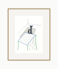 'D' from 'Hockney's Alphabet'