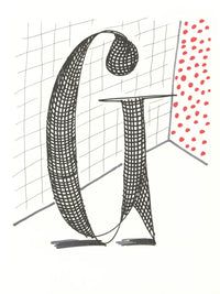 'G' from 'Hockney's Alphabet'