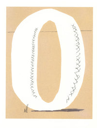 'O' from 'Hockney's Alphabet'