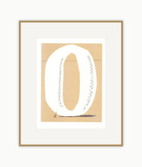 'O' from 'Hockney's Alphabet'
