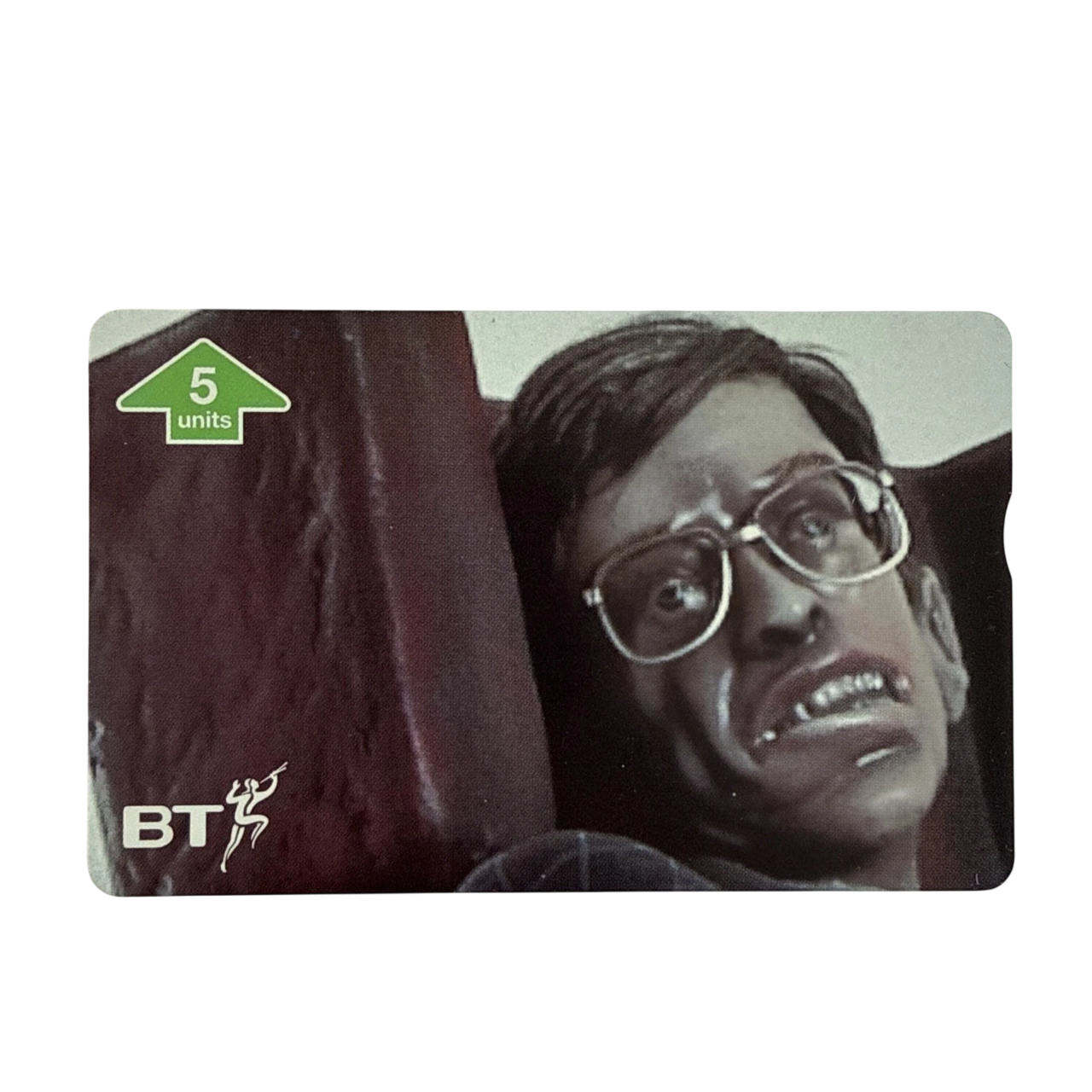 Uberphonecard by JAKE AND DINOS CHAPMAN featuring a unique design and vibrant colors suitable for art enthusiasts.