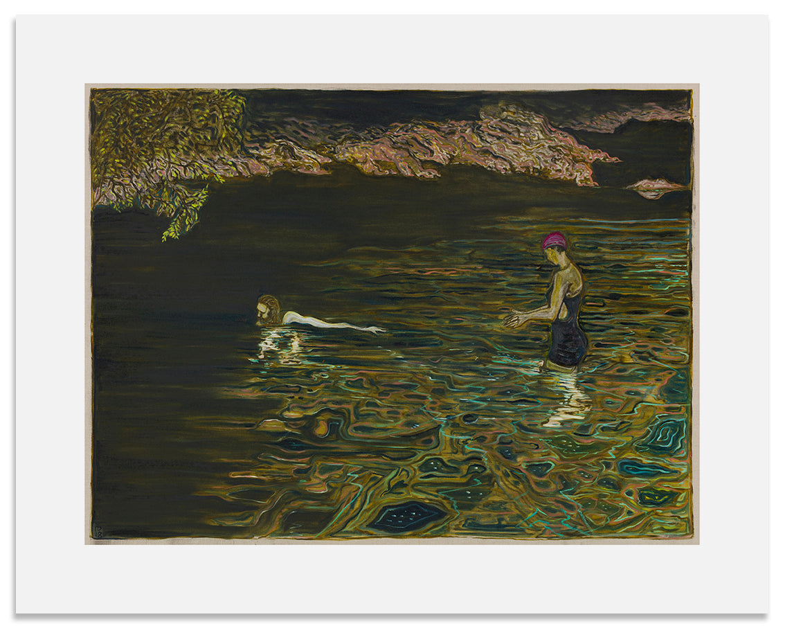 BILLY CHILDISH swimmers featuring vibrant colors and unique patterns displayed on a flat surface.