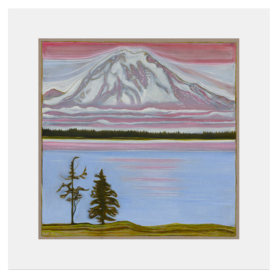 BILLY CHILDISH's Tahoma and Two Trees album cover featuring bold colors and abstract imagery.