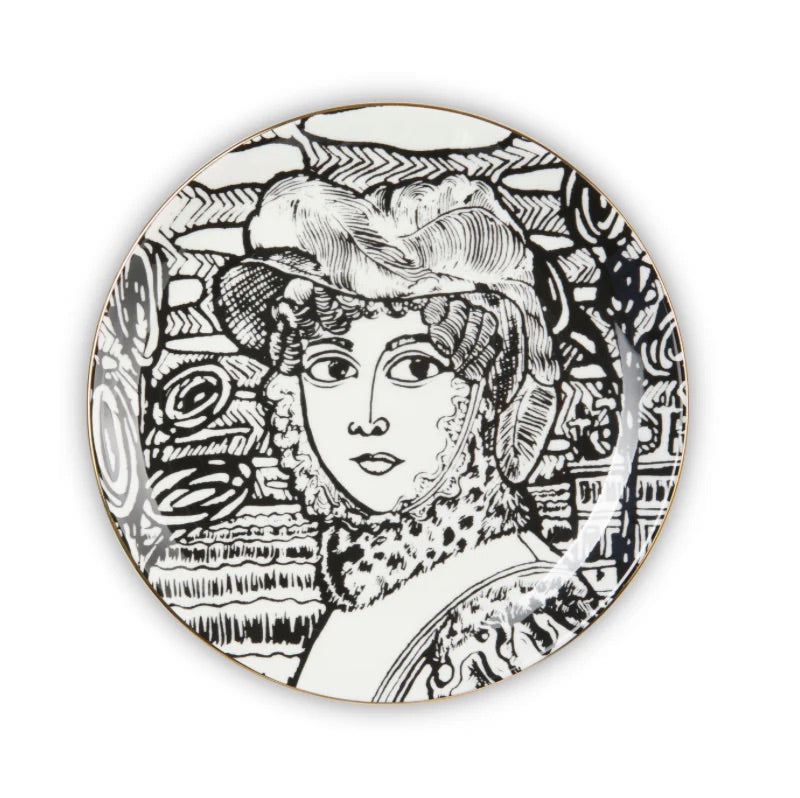 Colorful art print "The Great Beauty - design 6" by Grayson Perry featuring abstract shapes and intricate patterns.