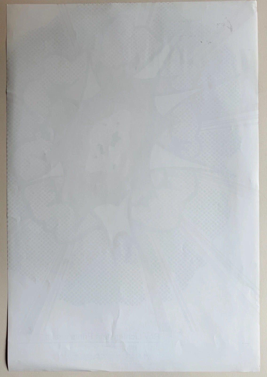 Roy Lichtenstein Explosion (2005) WSU Museum Exhibition Poster
