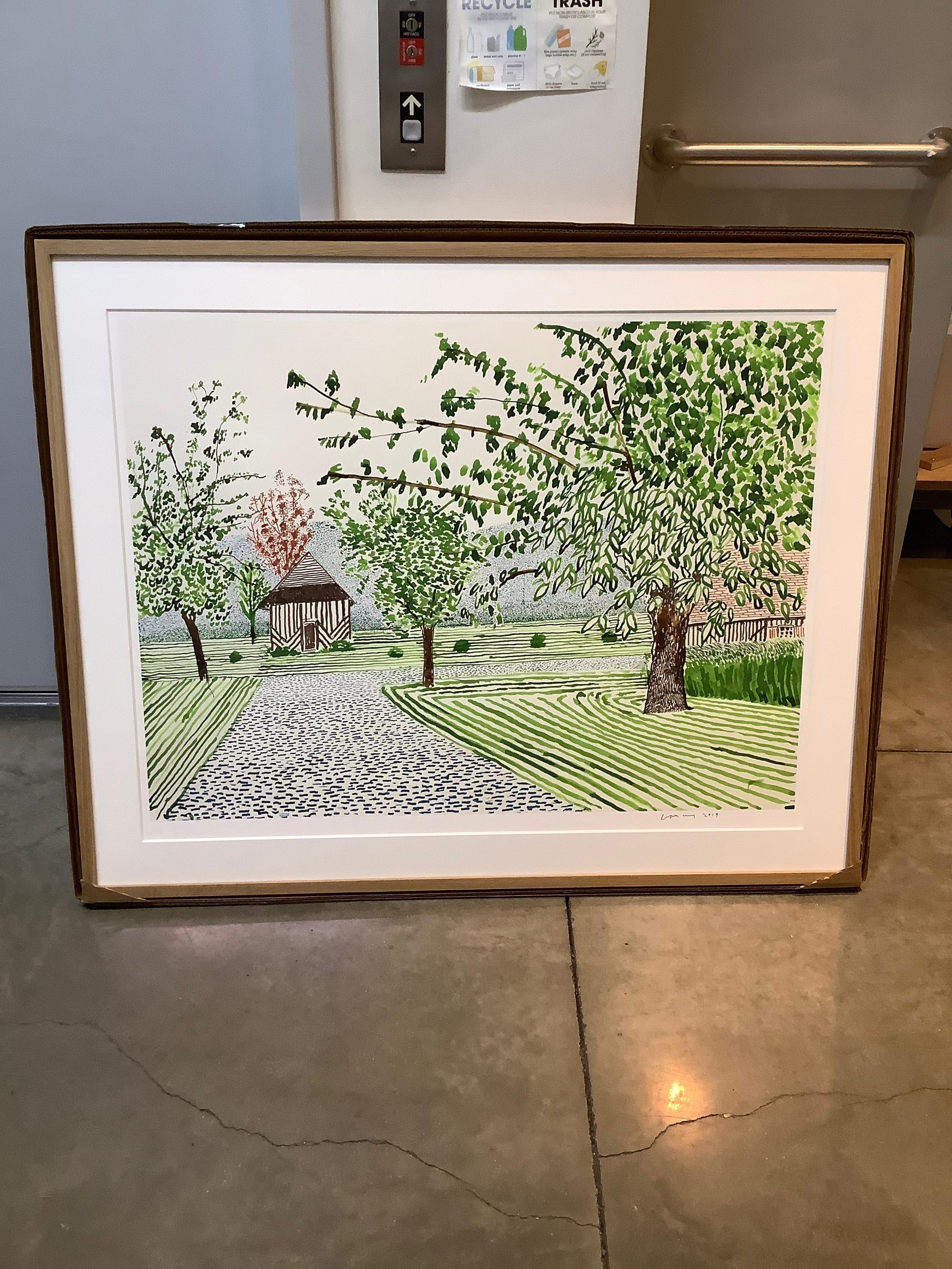 DAVID HOCKNEY Study of the Entrance - For Sale | Dovehouse Contemporary
