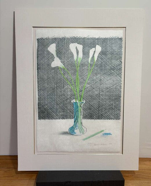 David Hockney Lillies 1971 Limited Edition Colour Lithograph Print