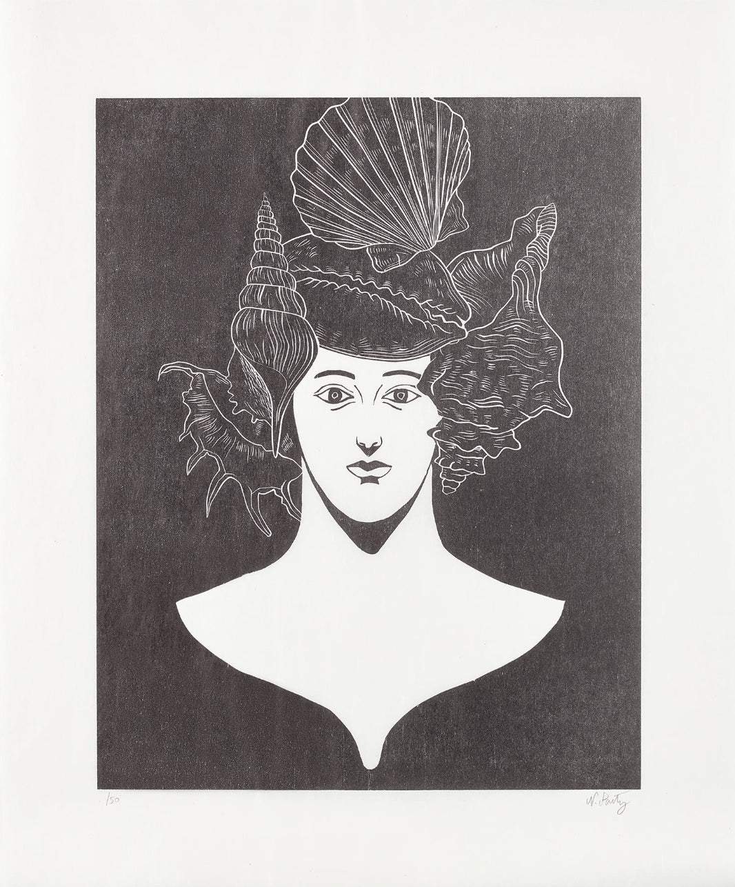 Portrait With Shells