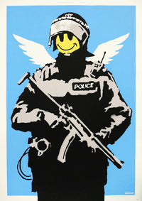 Banksy Flying Copper Screenprint (2013)